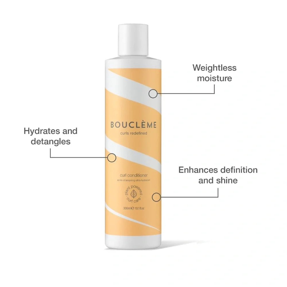 Bouclème Curl Conditioner - Hydrating and Strengthening for Dry - 10.1‎ fl oz